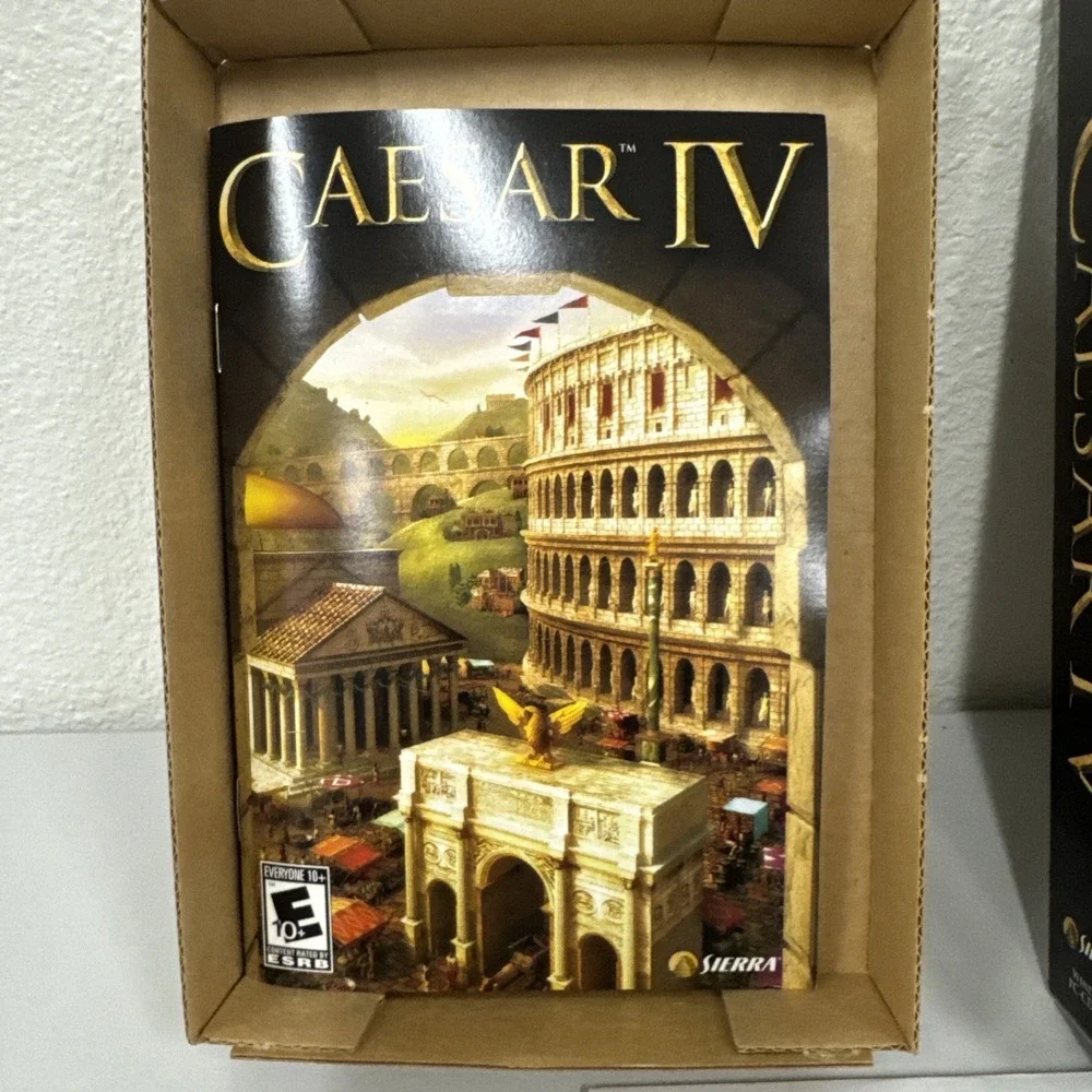 Caesar IV (PC‎ CD-ROM, 2006) Disc 2 Only With Manual